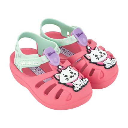 Sandalia Baby Disney Magic - 22303 - Rosa/verde/lilas - Atacado