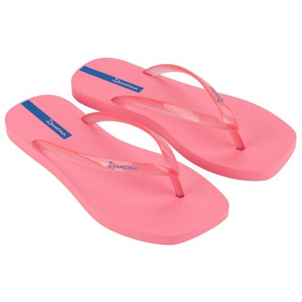 Chinelo Feminino Ipanema Edge Essencial - 27121 - Rosa/rosa/azul - Atacado