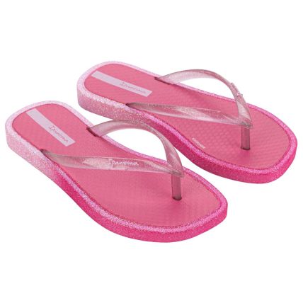 Chinelo Infantil Ipanema Edge Solar Glow - 27284 - Bege/bege Glitter - Atacado