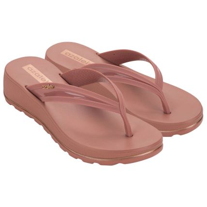 Tamanco Feminino Azaleia Livia -18973 - Nude Blush - Atacado