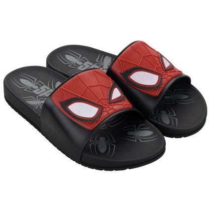 Chinelo Gaspea Infantil Homem Aranha View - 23194 - Preto/vermelho/branco - Atacado