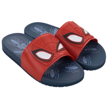 Chinelo Gaspea Infantil Homem Aranha View - 23194 - Azul/vermelho/branco - Atacado
