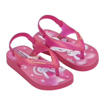 Chinelo Baby Ipanema - 25431 - Rosa/rosa Perolado (Be694) - Atacado