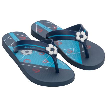 Chinelo Infantil Ipanema Sporty - 27277 - Preto/cinza/azul - Atacado