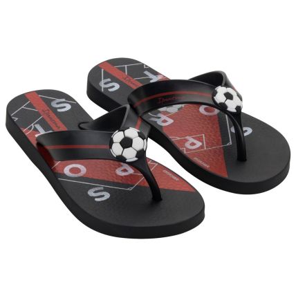 Chinelo Infantil Ipanema Sporty - 27277 - Preto/cinza/azul - Atacado