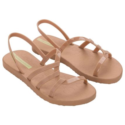 Sandalia Feminina Ipanema Diversa - 27234 - Nude/amarelo - Atacado