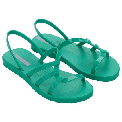 Sandalia Feminina Ipanema Diversa - 27234 - Verde/lilas - Atacado