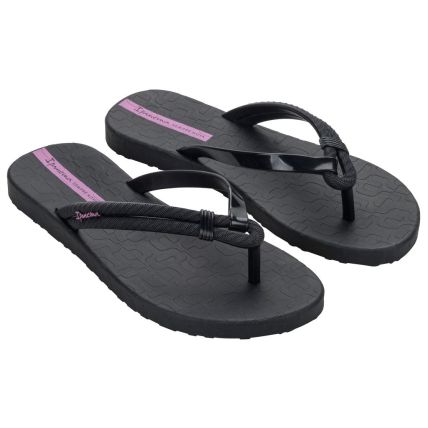 Chinelo Feminino Ipanema Diversas - 27230 - Preto/lilas - Atacado