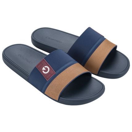 Slide Masculino Cartago Dakar Iii - 12423 - Azul/castor/bordo - Atacado