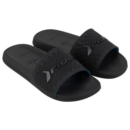 Chinelo Slide Masculino Rider Free Ii - 12323 - Preto/azul - Atacado