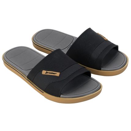 Chinelo Slide Masculino Rider Spin - 11795 - Bege/preto - Atacado