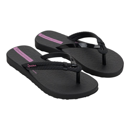 Chinelo Infantil Ipanema Diversa - 27231 - Preto/lilas - Atacado