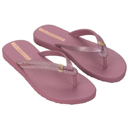 Chinelo Feminino Ipanema Diversa Mais - 27239 - Rosa/rosa Metal - Atacado