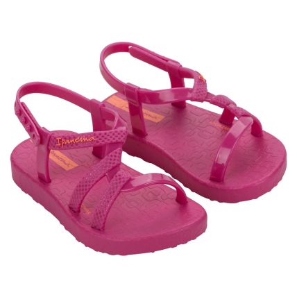 Sandalia Baby Ipanema Diversa - 27236 - Rosa/laranja - Atacado