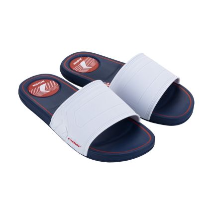 Chinelo Slide Masculino Rider Start - 12442 - Azul/branco/vermelho - Atacado