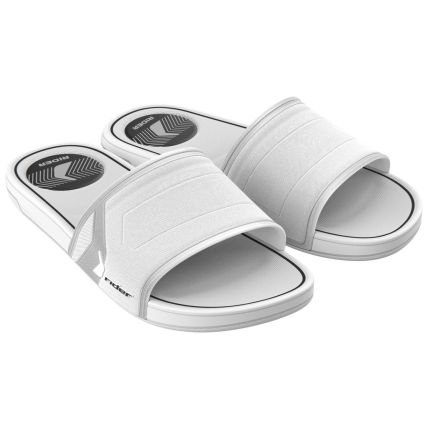Chinelo Slide Masculino Rider Start - 12442 - Branco/preto - Atacado
