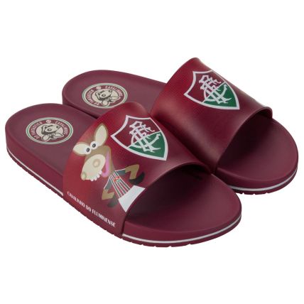Chinelo Infantil Slide Cavalinhos Do Fantastico - 23187 - Bordo/bordo - Atacado