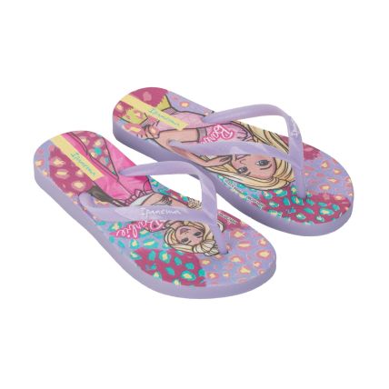 Chinelo De Dedo Infantil Ipanema Barbie Meu Encanto - 27291 - Violeta/lilas/rosa - Atacado