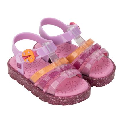 Sandalia Baby Zaxynina Joaninha - 19061 - Lilas Lavanda - Atacado
