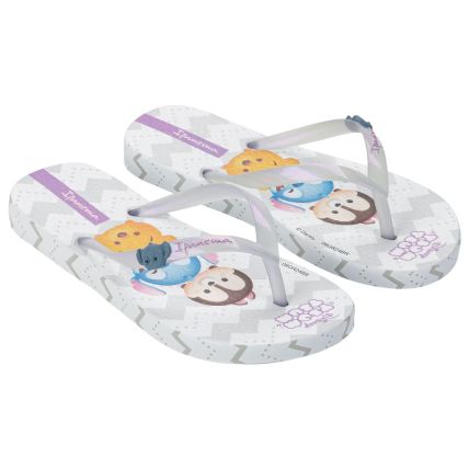 Chinelo Infantil Ipanema Disney Joy - 27319 - Branco/lilas Perolado - Atacado