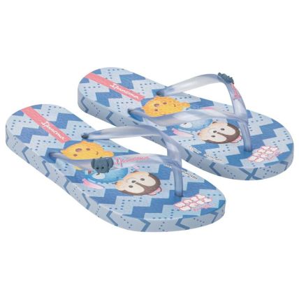 Chinelo Infantil Ipanema Disney Joy - 27319 - Azul/azul Perolado - Atacado