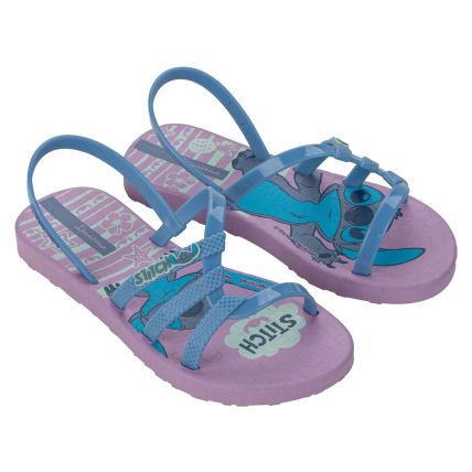 Sandalia Infantil Ipanema Disney Carinho - 27312 - Lilas/azul - Atacado