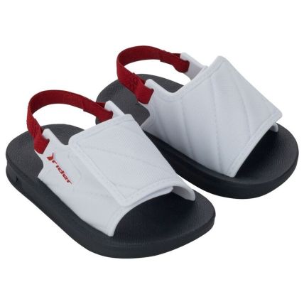 Chinelo Slide Baby Rider Street Slide Baby - 12414 - Azul/branco/vermelho - Atacado