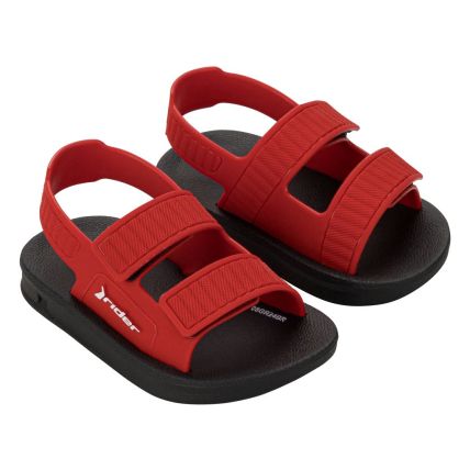 Papete Baby Rider Street - 12451 - Preto/vermelho - Atacado