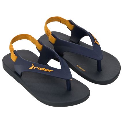 Chinelo Baby Rider Feel - 12439 - Azul/azul/amarelo - Atacado