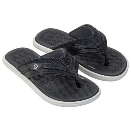 Chinelo Infantil Cartago Malta Vi - 12497 - Cinza/preto - Atacado