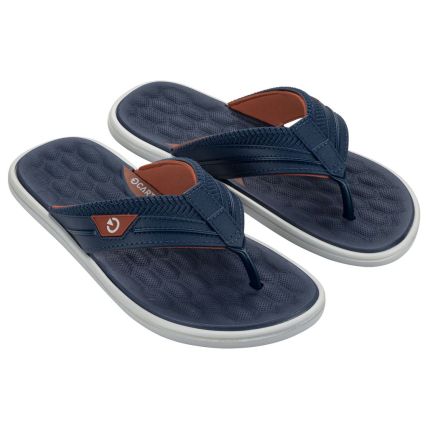 Chinelo Masculino Cartago Malta Vi - 12496 - Cinza/azul/marrom - Atacado