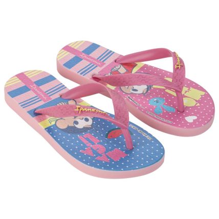 Chinelo Infantil Ipanema Turma Da Monica - 26790 - Rosa/azul - Atacado