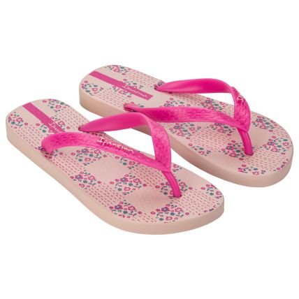 Chinelo Feminino Ipanema Happy - 25279 - Rosa/rosa/verde - Atacado