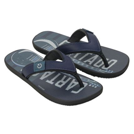 Chinelo Infantil Cartago Dakar - 10808 - Preto/azul/cinza - Atacado