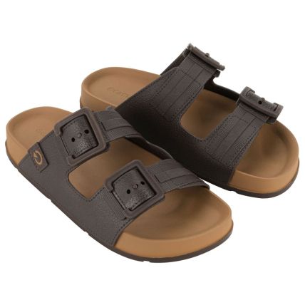 Chinelo Slide Cartago Milão Ii - 12316 - Bege/marrom - Atacado