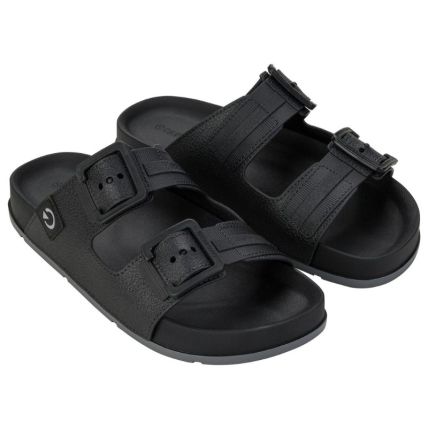 Chinelo Slide Cartago Milão Ii - 12316 - Preto/preto/grafite - Atacado