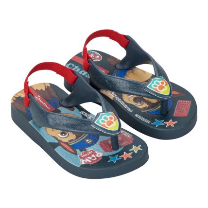 Chinelo Baby Ipanema Patrulha Canina Friends - 27296 - Azul Escuro/vermelho - Atacado