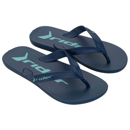 Chinelo Masculino Rider Feel - 12303 - Azul/verde/azul - Atacado