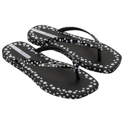 Chinelo Feminino Ipanema Edge All Over Print - 27316 - Preto/branco - Atacado