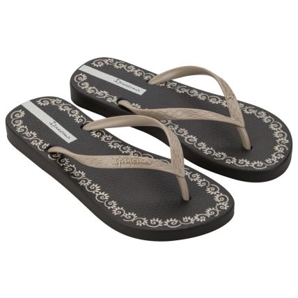 Chinelo Feminino Ipanema Day - 27321 - Marrom/bege - Atacado