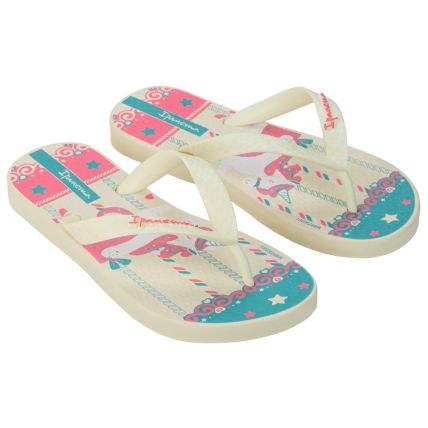 Chinelo Infantil Ipanema Fantasia - 27012 - Bege/rosa/azul - Atacado