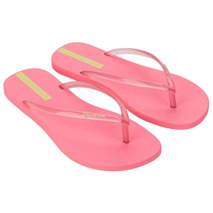 Chinelo Feminino Ipanema Easy - 26770 - Rosa/rosa Glitter - Atacado