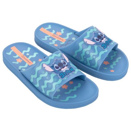Chinelo Slide Ipanema Disney Stitch - 27367 - Azul/azul Medio/rosa - Atacado