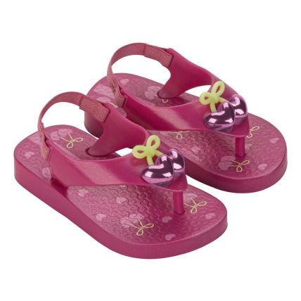Chinelo Baby Ipanema Belle - 27248 - Rosa/rosa Escuro - Atacado