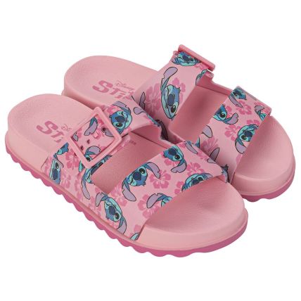 Chinelo Slide Infantil Stitch Summer - 23198 - Rosa/rosa - Atacado