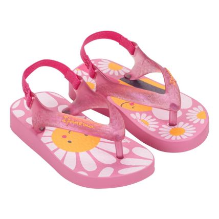 Chinelo Baby Ipanema - 25431 - Rosa/perolado/amarelo - Atacado