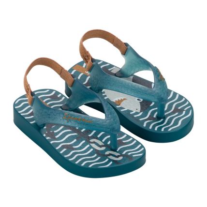 Chinelo Baby Ipanema - 25431 - Azul/castor/branco - Atacado