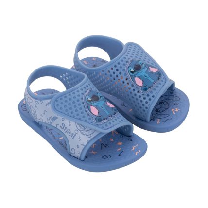 Chinelo Baby Ipanema Disney Stitch - 27368 - Azul/azul Medio - Atacado