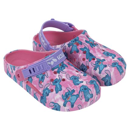 Babuche Infantil Disney Fun Print - 23178 - Rosa/lilas - Atacado