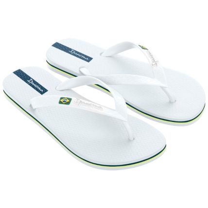 Chinelo Feminino Ipanema Brasil - 27040 - Branco/branco - Atacado